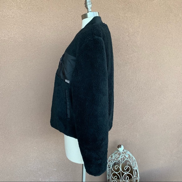 Vans Mist Fog Sherpa Bomber Jacket - Picture 9 of 15